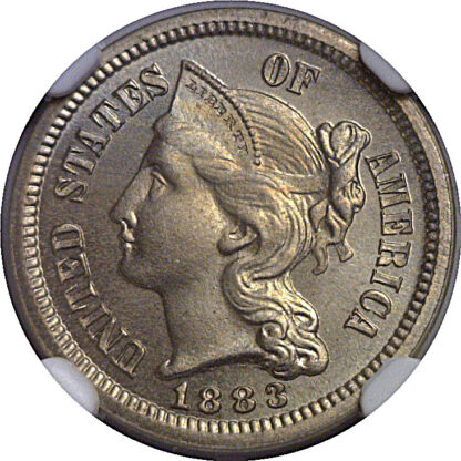 1883 Nickel Three Cent   NGC PF-66 - Image 2