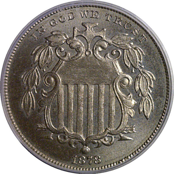 1878 Shield Nickel   PCGS PR-65 - Image 2