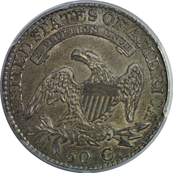 1824 Bust Half Dollar   PCGS AU-50 - Image 3