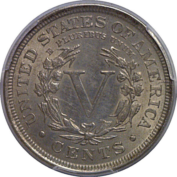1906 Liberty Nickel   PCGS AU-58 - Image 3