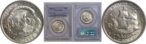 1935 Hudson Commemorative Half Dollar   PCGS MS-64