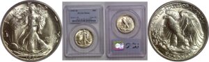 1947-D Walking Liberty Half Dollar   PCGS MS-66
