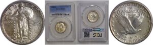 1920-S Standing Liberty Quarter    PCGS MS-65