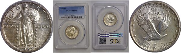 1920-S Standing Liberty Quarter    PCGS MS-65