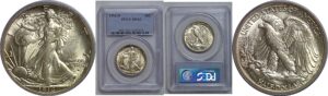 1916-D Walking Liberty Half Dollar   PCGS MS-62