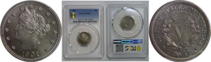 1901 Liberty Nickel   PCGS PR-67