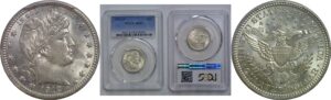 1912-S Barber Quarter   PCGS MS-62