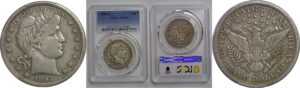 1894-S Barber Half Dollar    PCGS VF-35