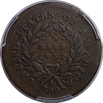 1793 Half Cent   PCGS F-12 - Image 3