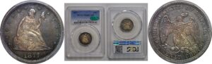1877 Twenty Cent Piece   PCGS PR-65 CAM   CAC