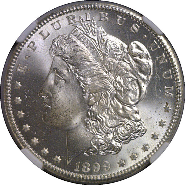 1899-O Morgan Dollar   NGC MS-66 - Image 2