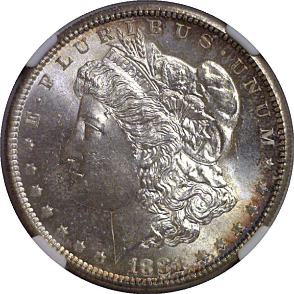 1881-S Morgan Dollar   NGC MS-64 - Image 2