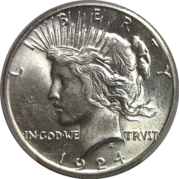 1924-S Peace Dollar   PCGS MS-64 - Image 2