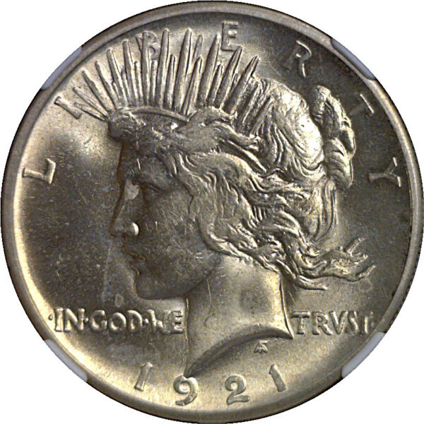 1921 Peace Dollar   NGC MS-64 - Image 2