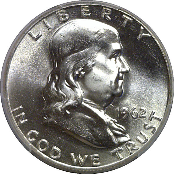 1962 Franklin Half Dollar   PCGS MS-66 - Image 2