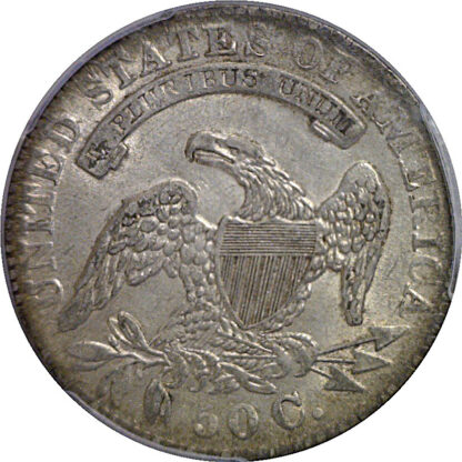 1833 Bust Half Dollar   PCGS AU-50 - Image 3