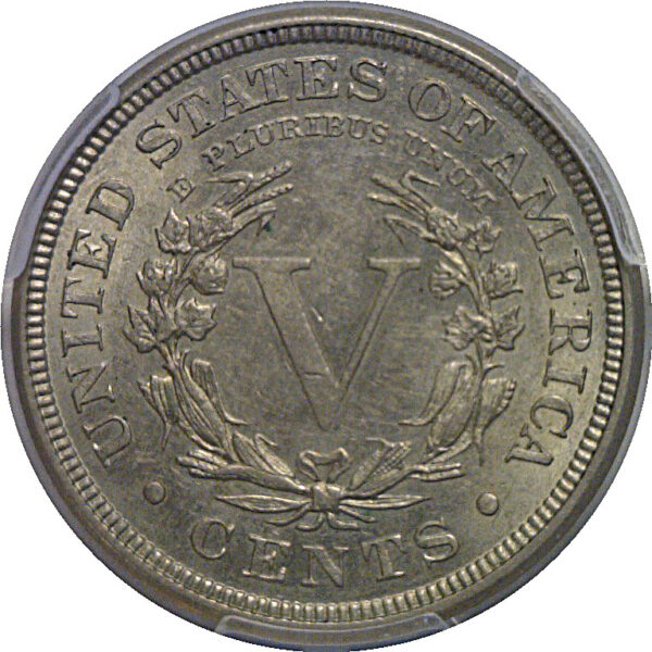 1886 Liberty Nickel   PCGS AU-58  CAC - Image 3