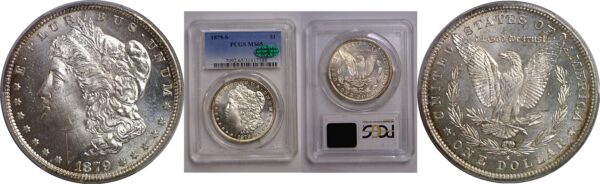 1879-S Morgan Dollar   PCGS MS-65  CAC