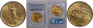 1909-D $20 St. Gaudens   PCGS MS-63