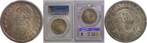 1827/6 Bust Half Dollar   PCGS AU-55