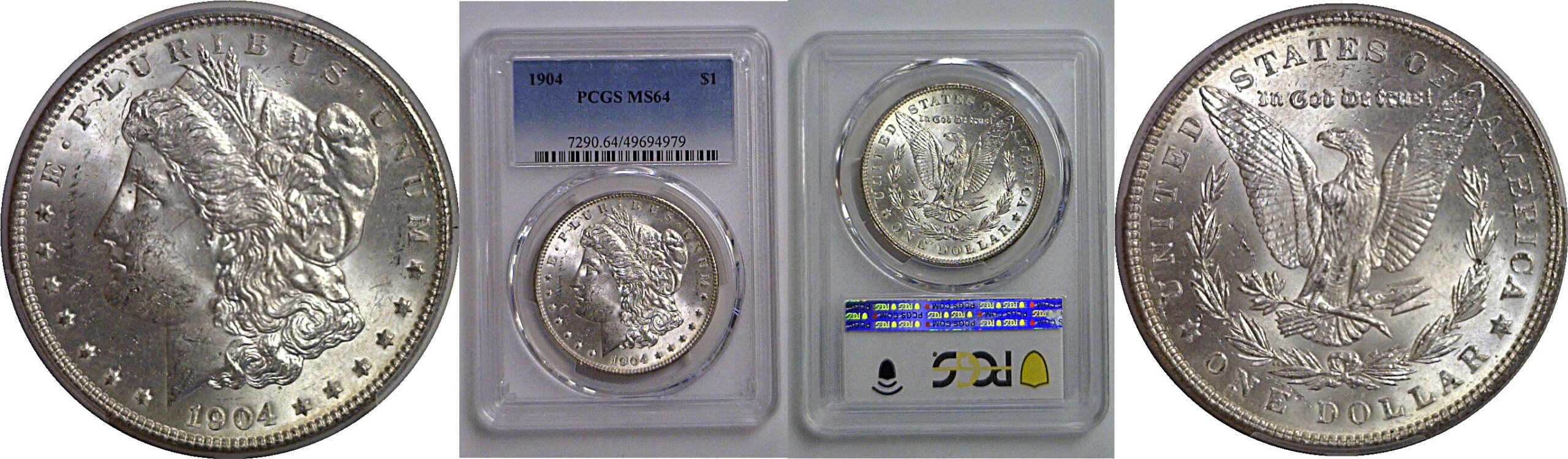 1904 Morgan Dollar   PCGS MS-64