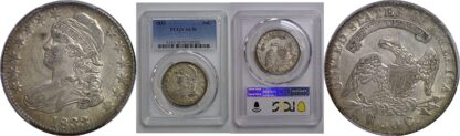 1833 Bust Half Dollar   PCGS AU-50