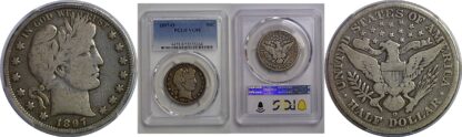 1897-O Barber Half Dollar   PCGS VG-8