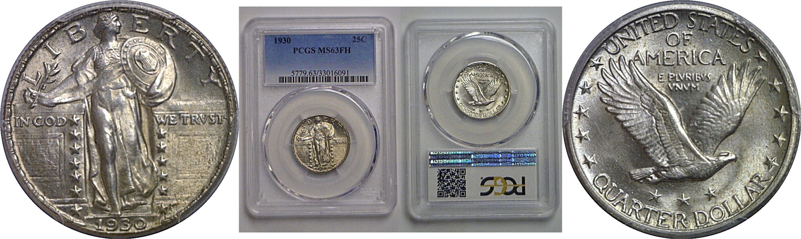 1930 Standing Liberty Quarter   PCGS MS-63 FH