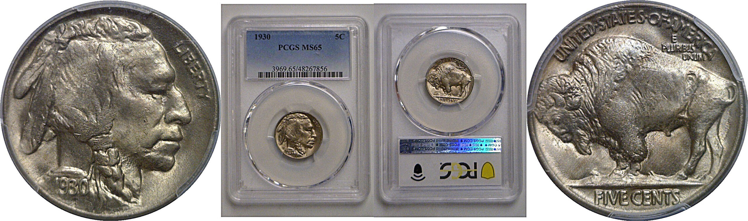 1930 Buffalo Nickel   PCGS MS-65