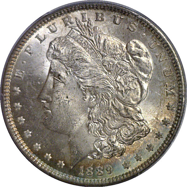 1889 Morgan Dollar   PCGS MS-64 - Image 2