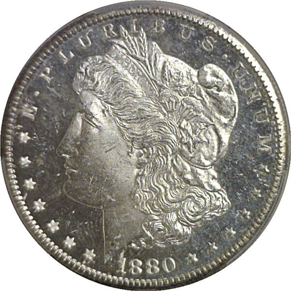 1880-S Morgan Dollar   PCGS MS-64 DMPL - Image 2