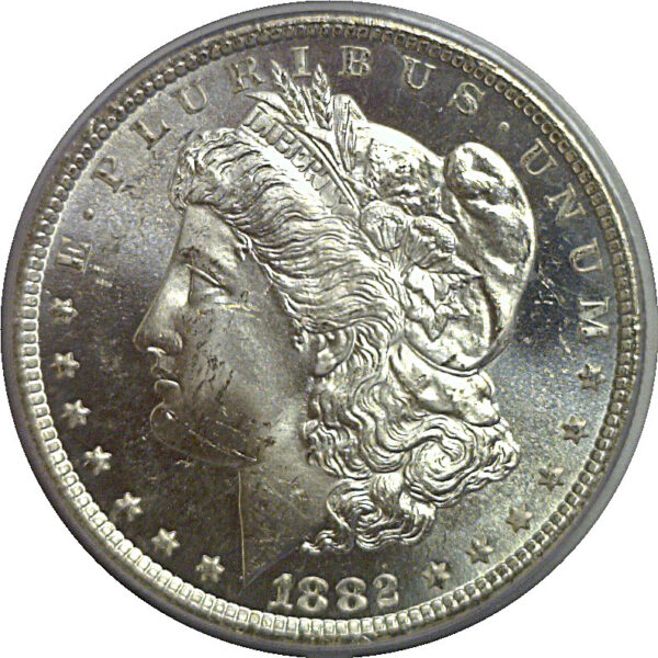 1882-CC Morgan Dollar   PCGS MS-64 DMPL - Image 2