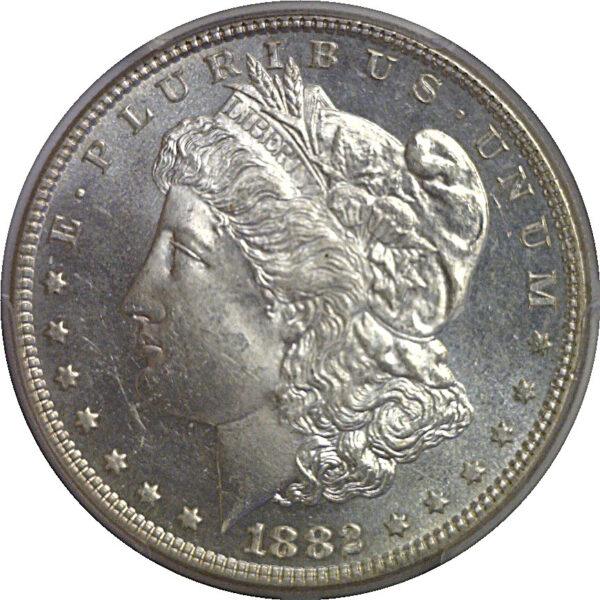 1882 Morgan Dollar   PCGS MS-63 DMPL - Image 2