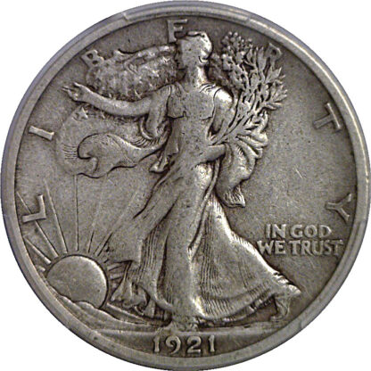 1921-D Walking Liberty Half Dollar   PCGS VF-30 - Image 2