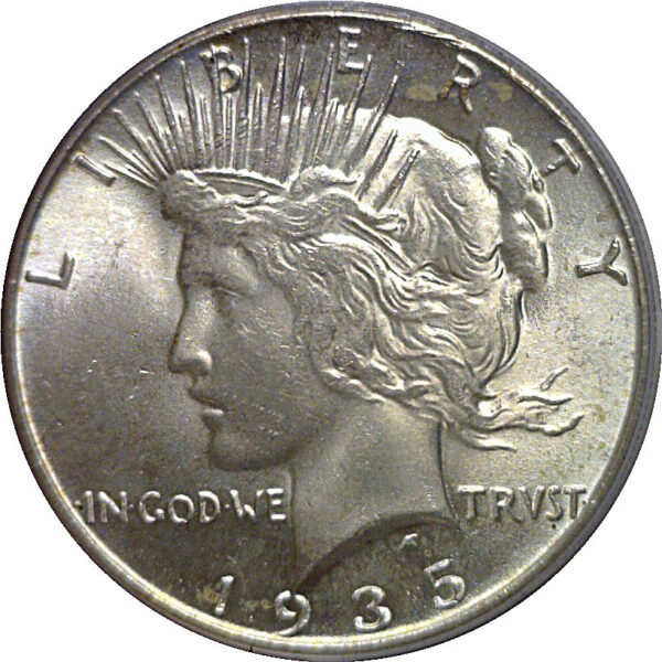 1935 Peace Dollar   PCGS MS-65 - Image 2