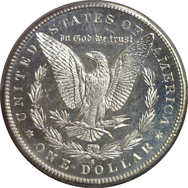 1880-S Morgan Dollar   PCGS MS-64 DMPL - Image 3