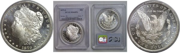 1879-S Morgan Dollar   PCGS MS-65 PL