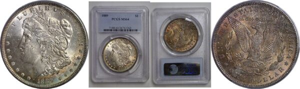 1889 Morgan Dollar   PCGS MS-64