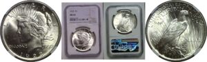 1923 Peace Dollar   NGC MS-66