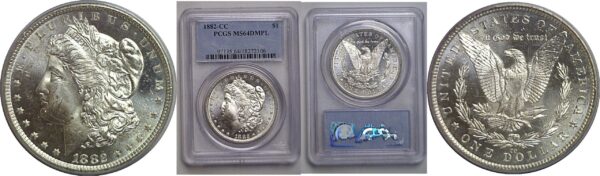 1882-CC Morgan Dollar   PCGS MS-64 DMPL
