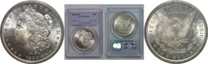 1883-CC Morgan Dollar   PCGS MS-64