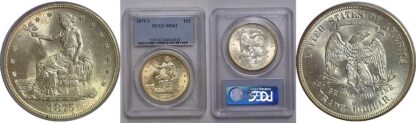 1875-S Trade Dollar   PCGS MS-63
