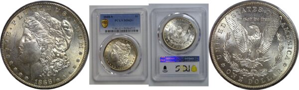 1888-S Morgan Dollar   PCGS MS-63+