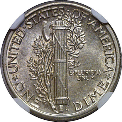 1942/1 Mercury Dime   NGC MS-62 - Image 3