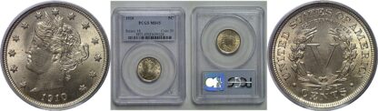 1910 Liberty Nickel   PCGS MS-65