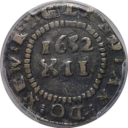 1652 Massachusetts Pine Tree Shilling   PCGS VF-35 - Image 3