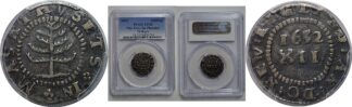 1652 Massachusetts Pine Tree Shilling   PCGS VF-35