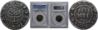 1652 Massachusetts Pine Tree Shilling   PCGS VF-35