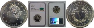1908 Liberty Nickel    NGC PF-67+  CAC