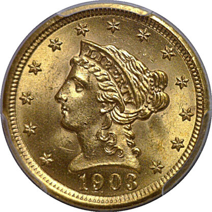 1903 $2 1/2 Liberty   PCGS MS-64 - Image 2